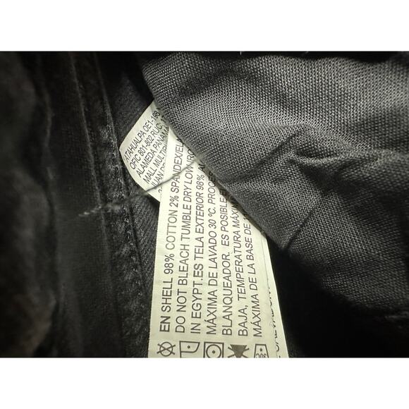 Forever 21 Womens Black Denim Flare Jeans Size 28 Button Fly Festival Fringe - Picture 7 of 7